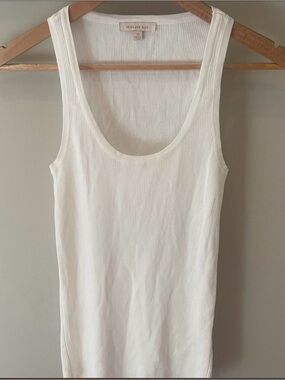 White tank top